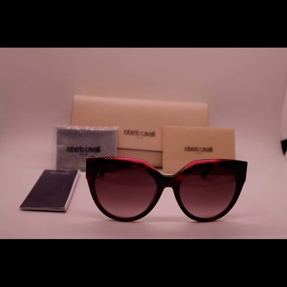 Brand New Roberto Cavalli Cat Eye Sunglasses for Women - Picture 2 of 8